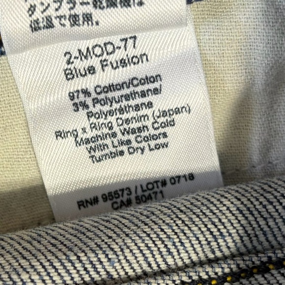 Paper Denim & Cloth Y2K Low Rise Bootcut Jeans Size 28 - Picture 5 of 8